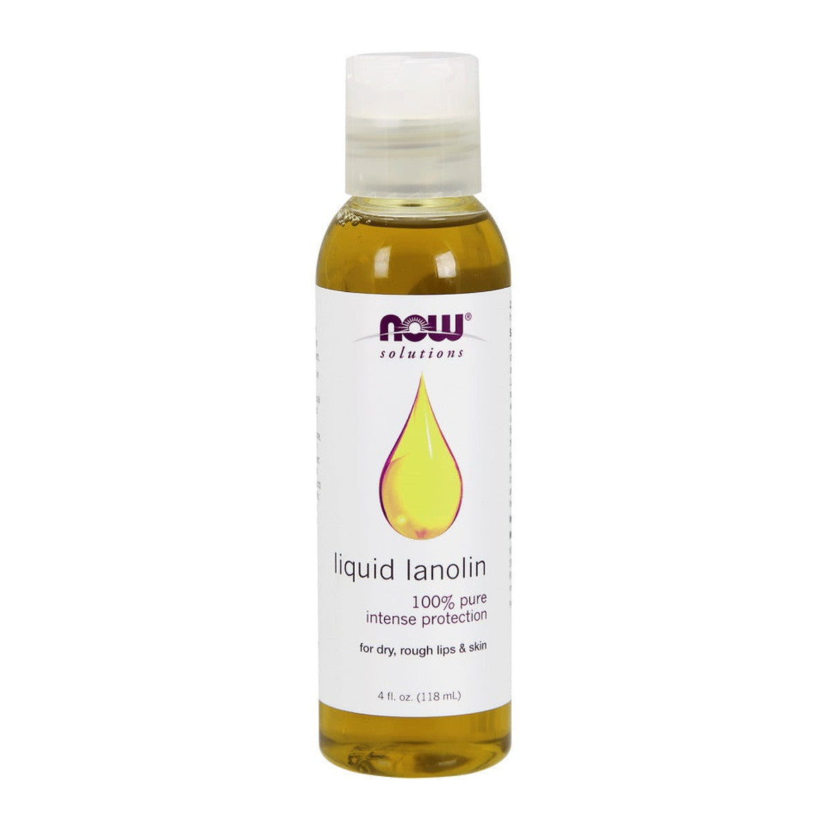 NOW Foods Lanolin, 100% Pure Liquid - 118 ml.