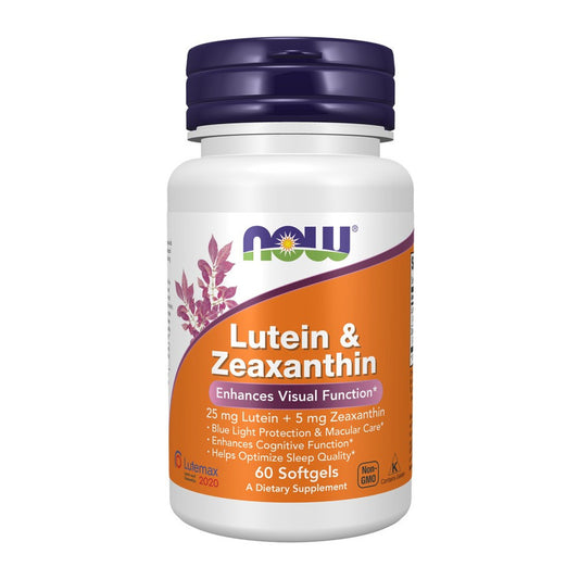 NOW Foods Lutein & Zeaxanthin - 60 softgels