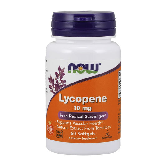NOW Foods Lycopene, 10mg - 60 softgels