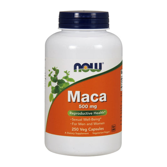 NOW Foods Maca, 500mg - 250 vcaps