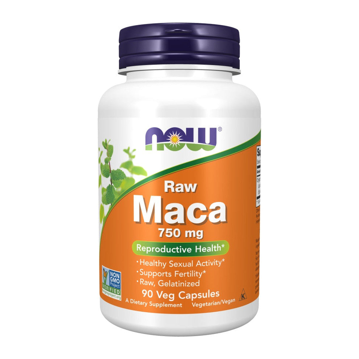NOW Foods Maca 6:1 Concentrate, 750mg RAW - 90 vcaps