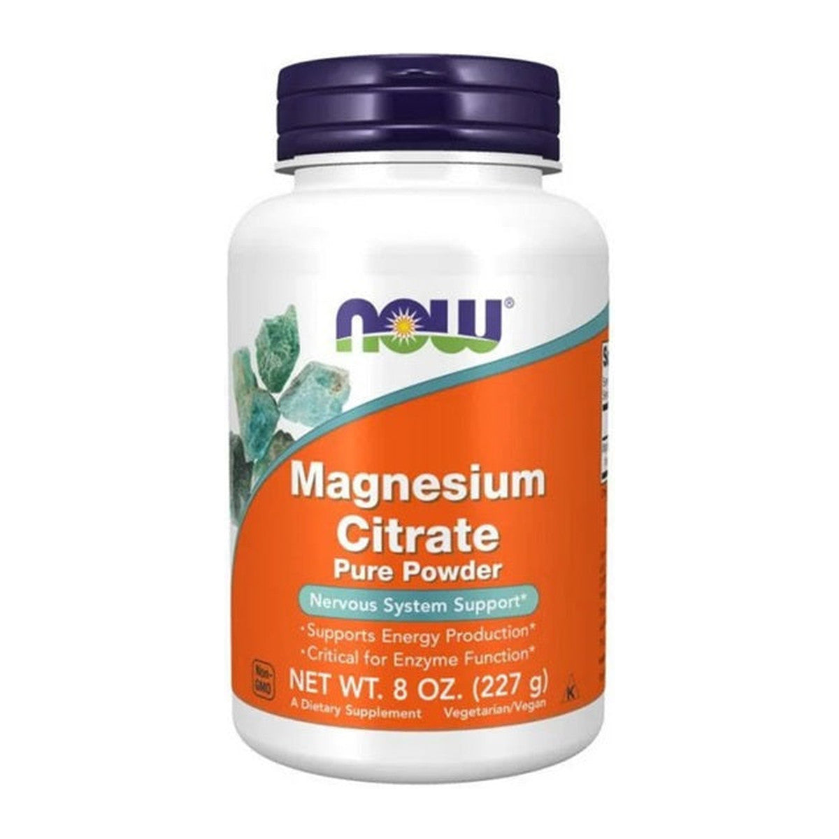 NOW Foods Magnesium Citrate, Pure Powder - 227g
