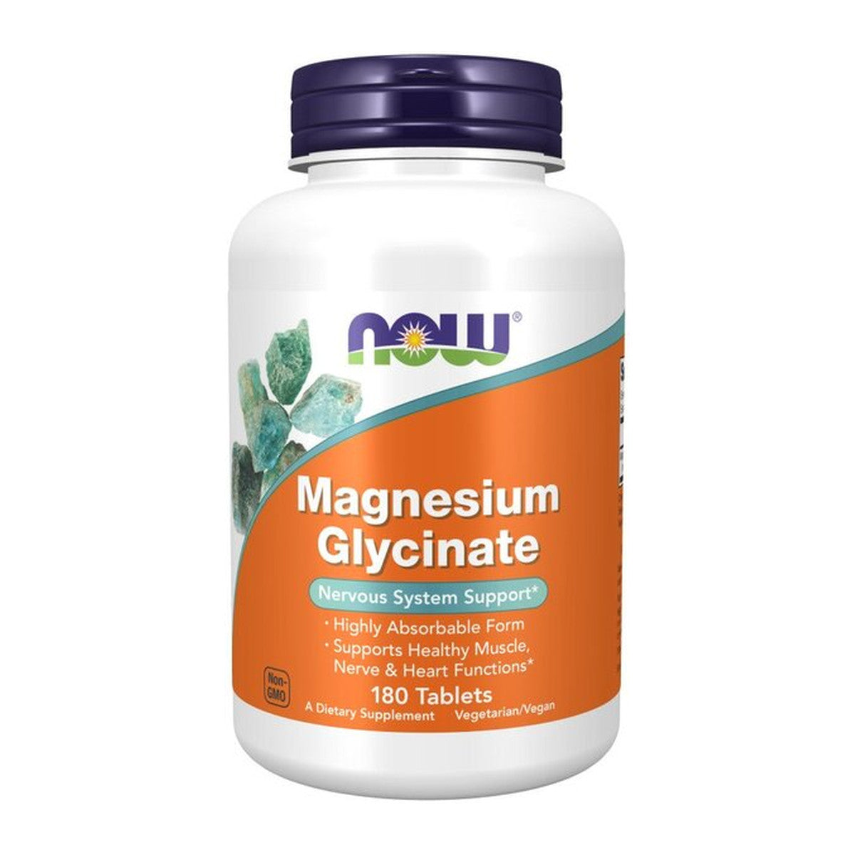 NOW Foods Magnesium Glycinate - 180 tabs