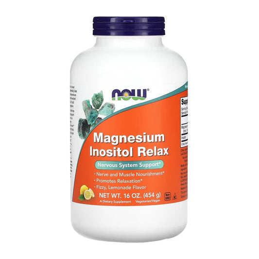 NOW Foods Magnesium Inositol Relax Powder - 454g