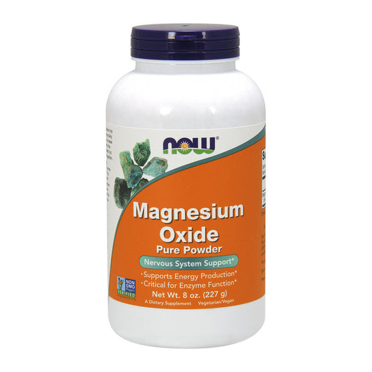 NOW Foods Magnesium Oxide, Pure Powder - 227g