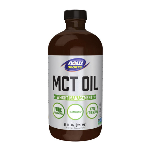NOW Foods MCT Oil, Pure Liquid - 473 ml.