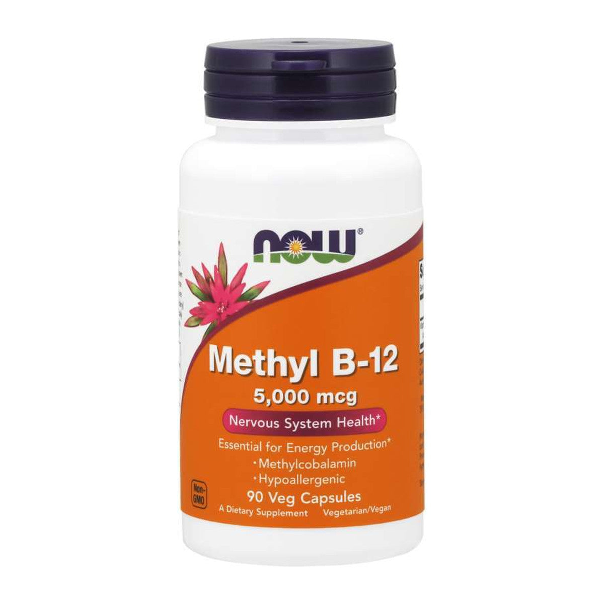 NOW Foods Methyl B-12, 5000mcg - 90 vcaps
