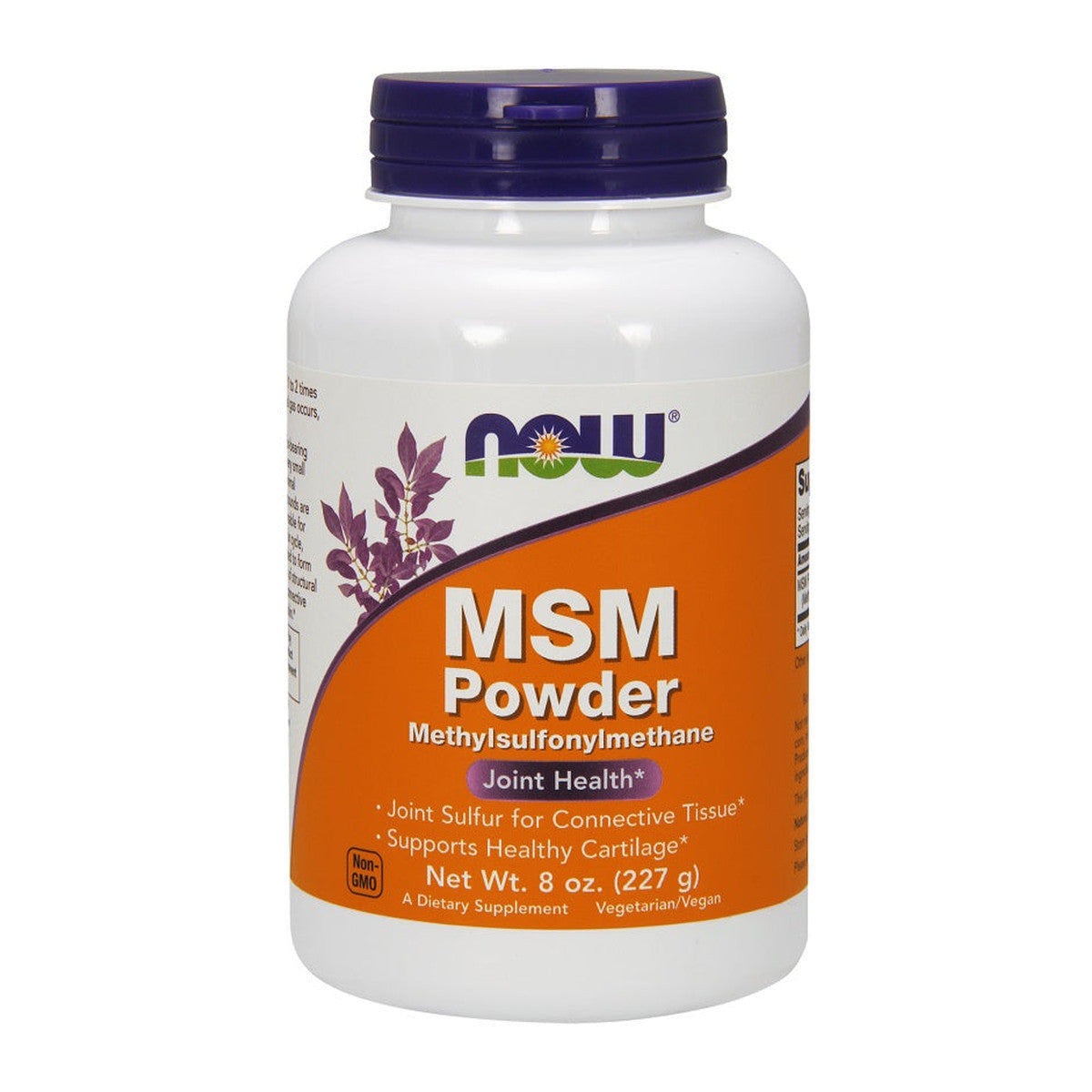 NOW Foods MSM Methylsulphonylmethane, Powder - 227g