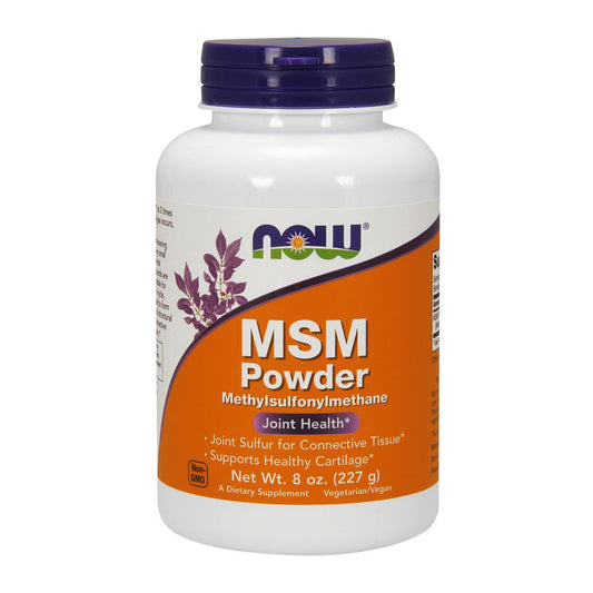NOW Foods MSM Methylsulphonylmethane, Powder - 227g