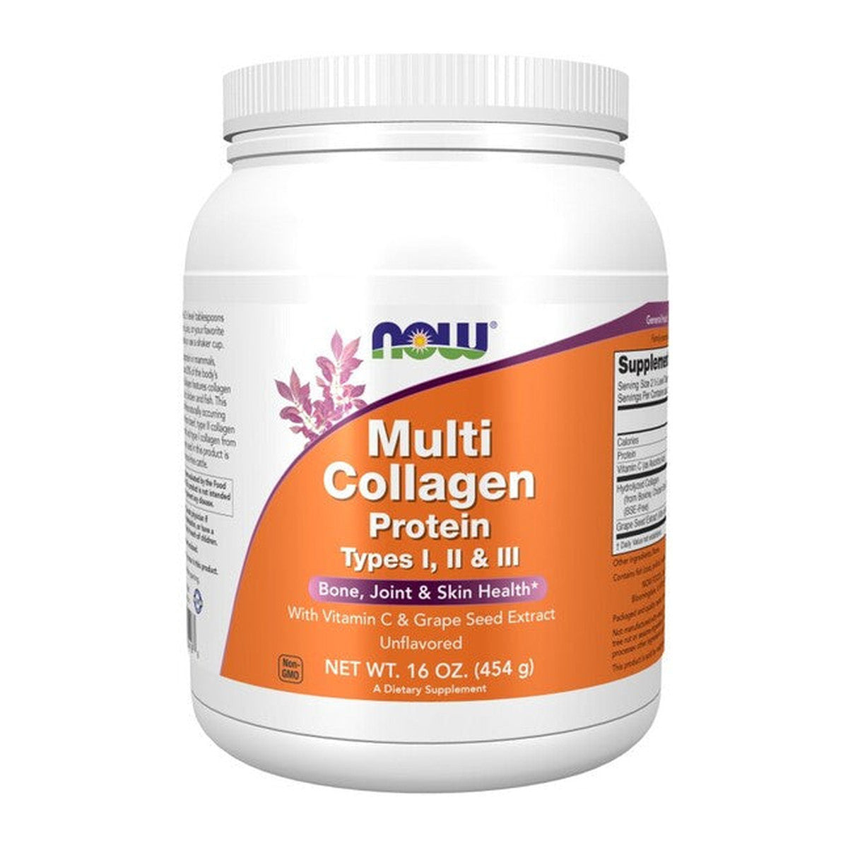 NOW Foods Multi Collagen Protein - 454g