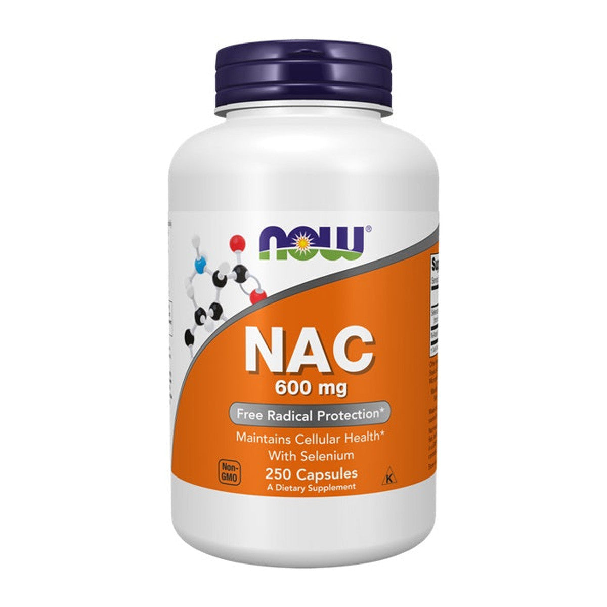 NOW Foods NAC with Selenium, 600mg - 250 caps