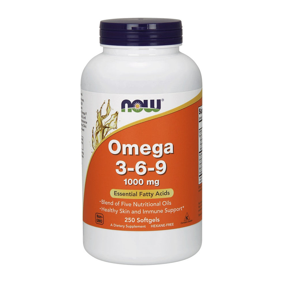NOW Foods Omega 3-6-9, 1000mg - 250 softgels