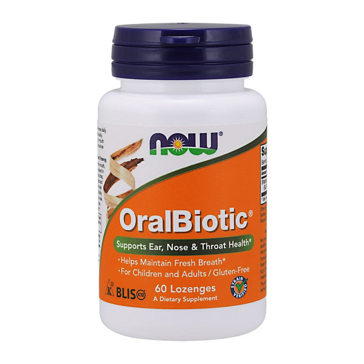 NOW Foods OralBiotic - 60 lozenges