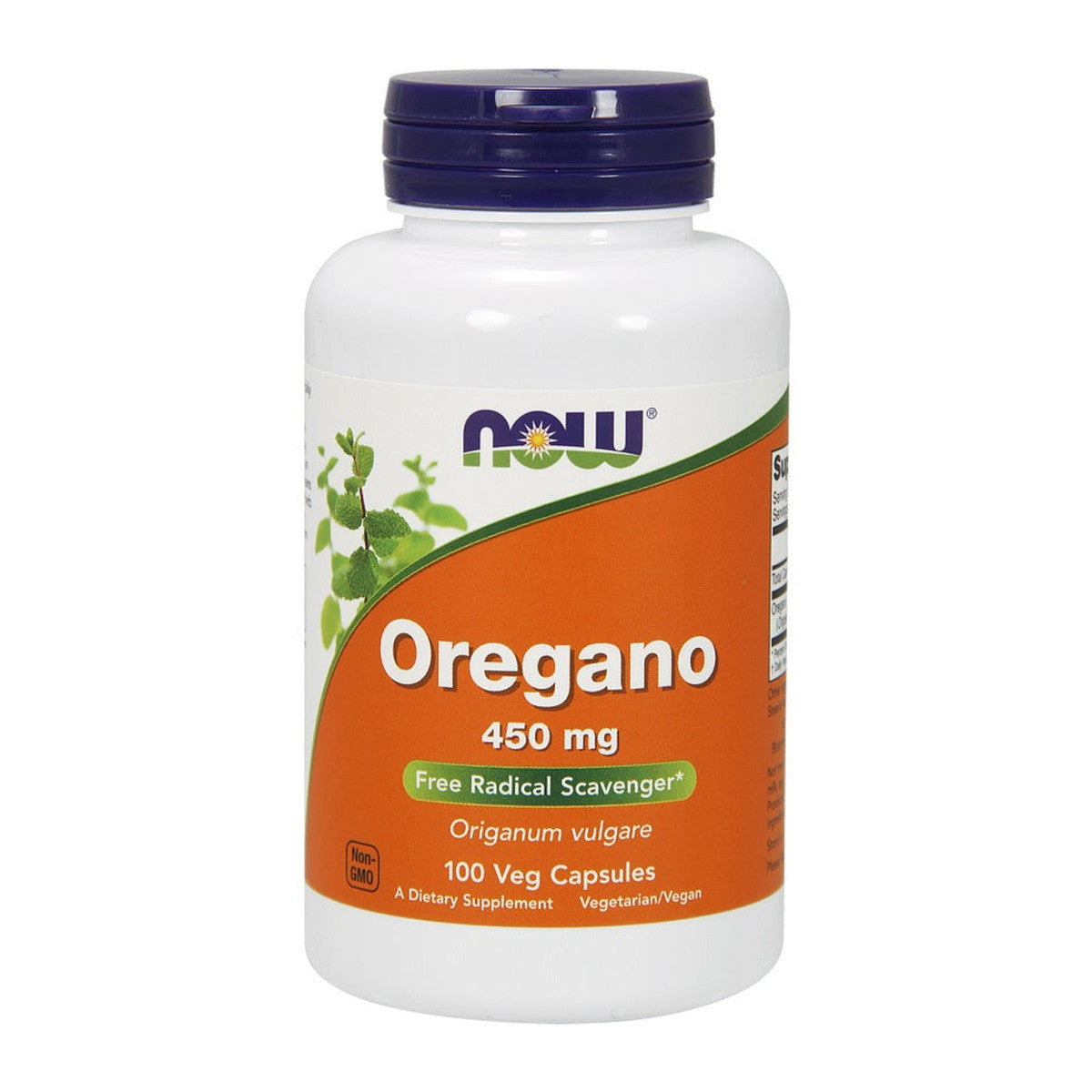 NOW Foods Oregano, 450mg - 100 vcaps