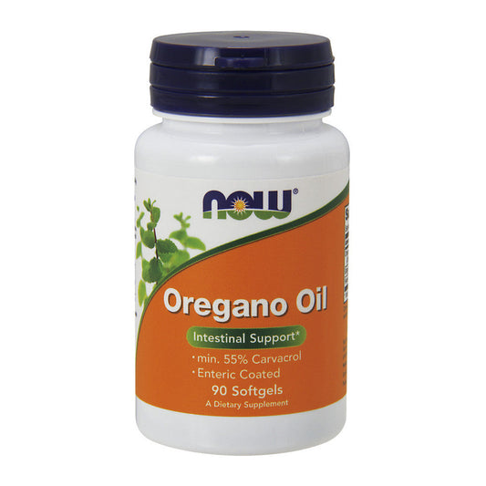 NOW Foods Oregano Oil, Enteric - 90 softgels