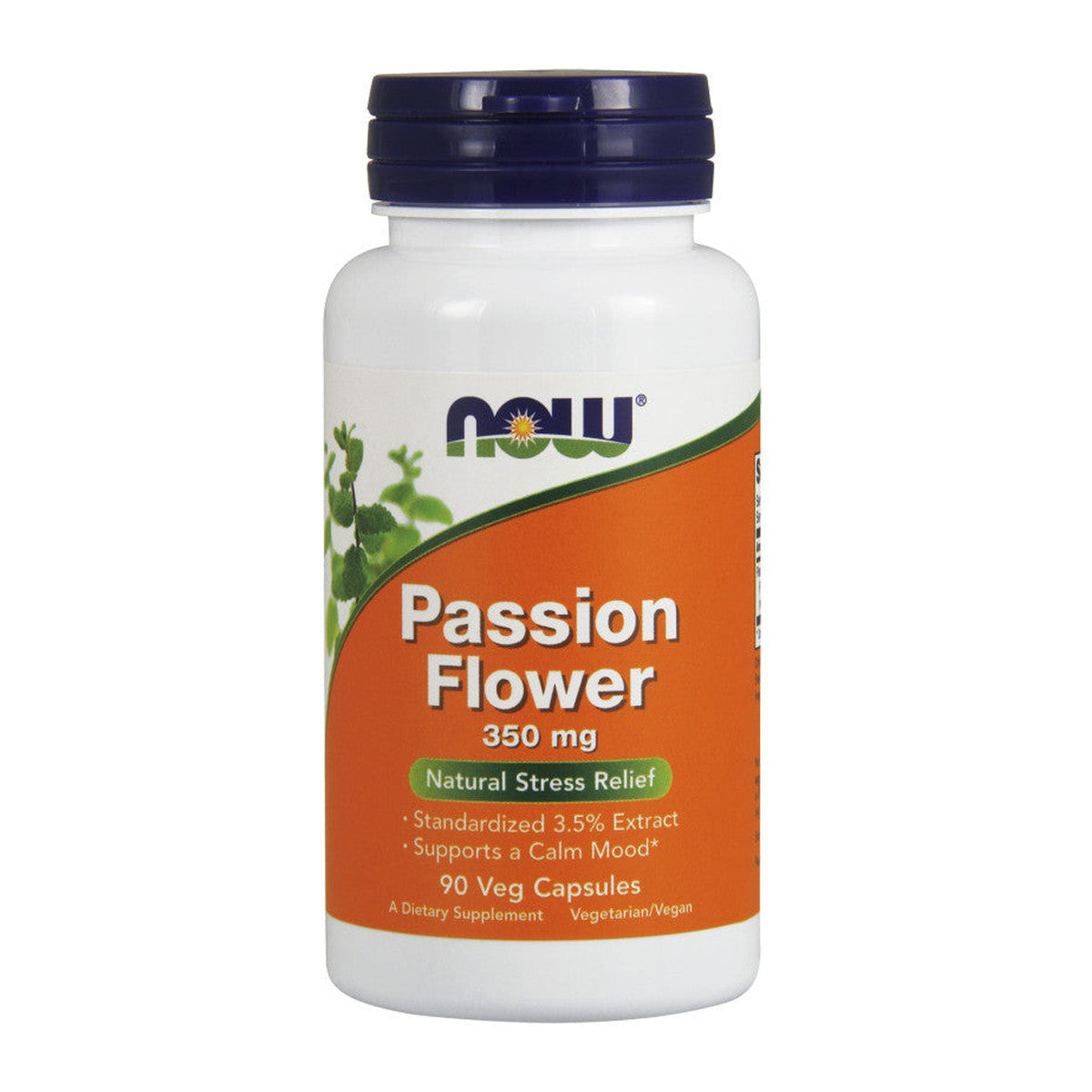 NOW Foods Passion Flower, 350mg - 90 vcaps