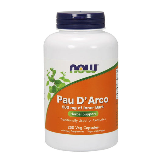 NOW Foods Pau D'Arco, 500mg - 250 vcaps