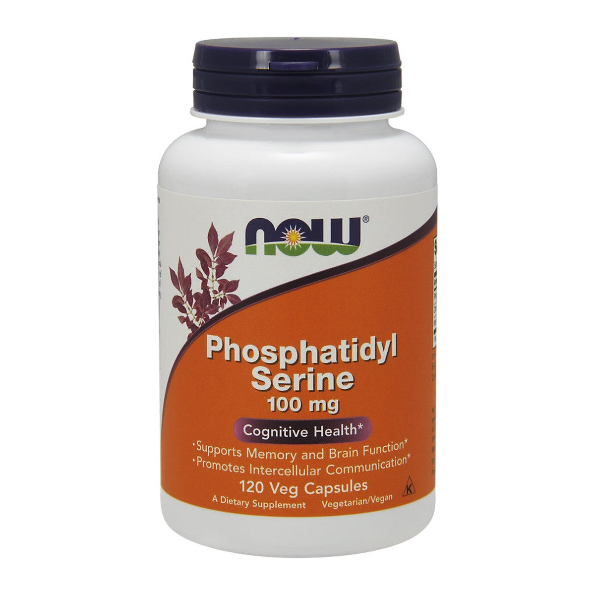 NOW Foods Phosphatidyl Serine, 100mg - 120 vcaps