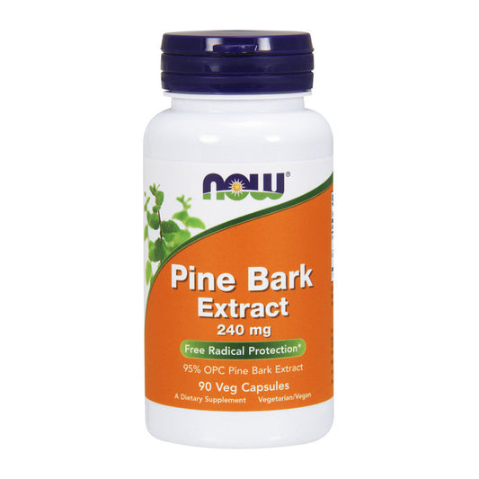 NOW Foods Pine Bark Extract, 240mg - 90 vcaps