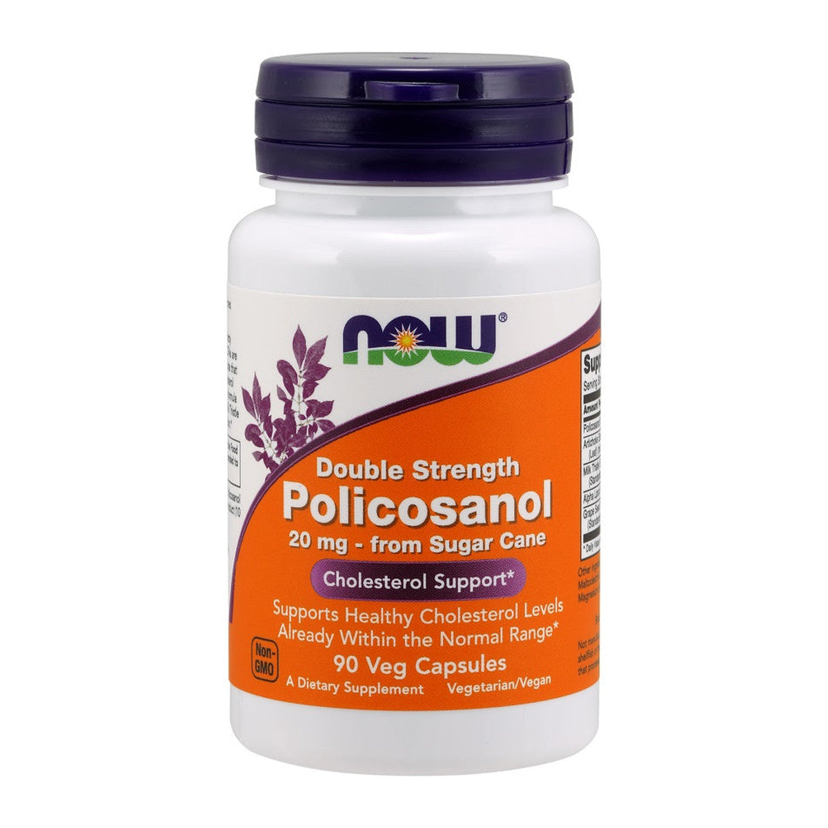 NOW Foods Policosanol, 20mg - 90 vcaps