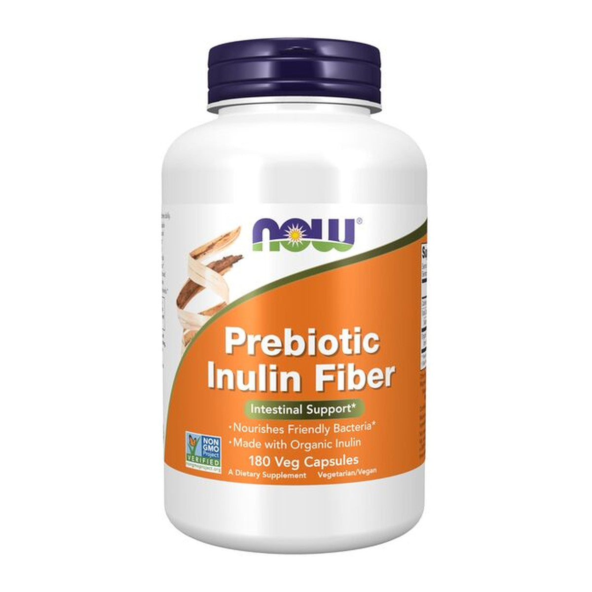 NOW Foods Prebiotic Inulin Fiber - 180 vcaps