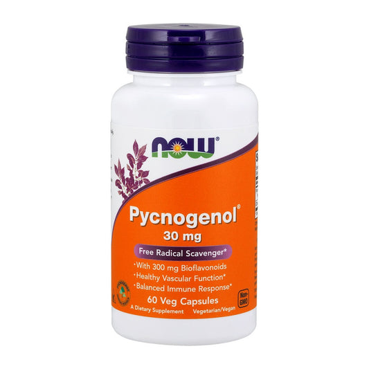 NOW Foods Pycnogenol, 30mg - 60 vcaps