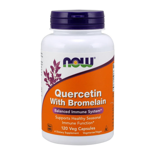 NOW Foods Quercetin with Bromelain - 120 vcaps