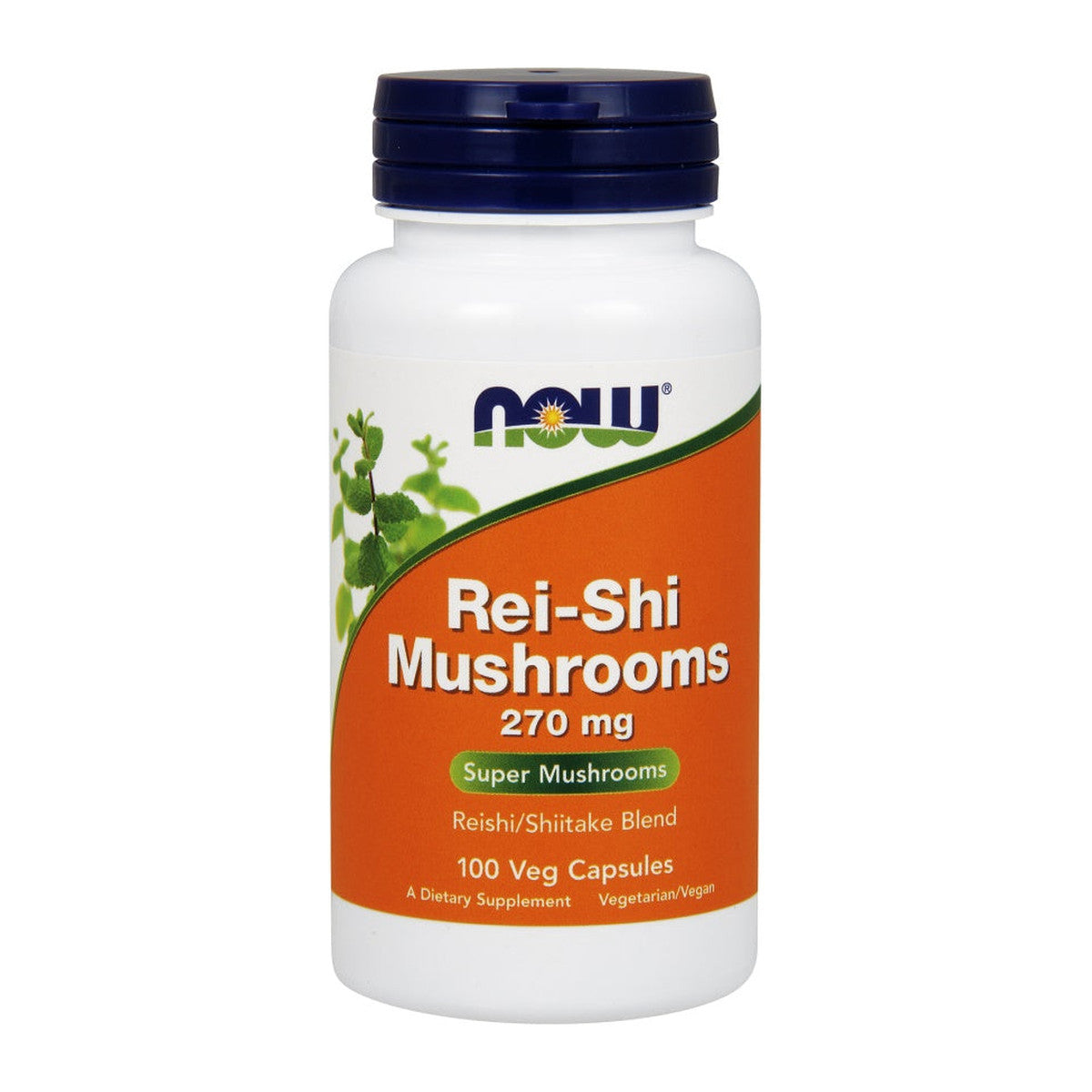 NOW Foods Rei-Shi Mushrooms, 270mg - 100 vcaps