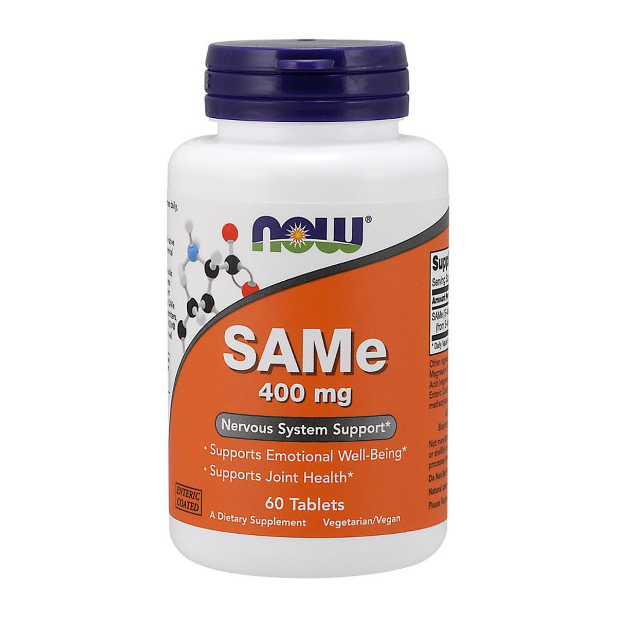 NOW Foods SAMe, 400mg - 60 tabs