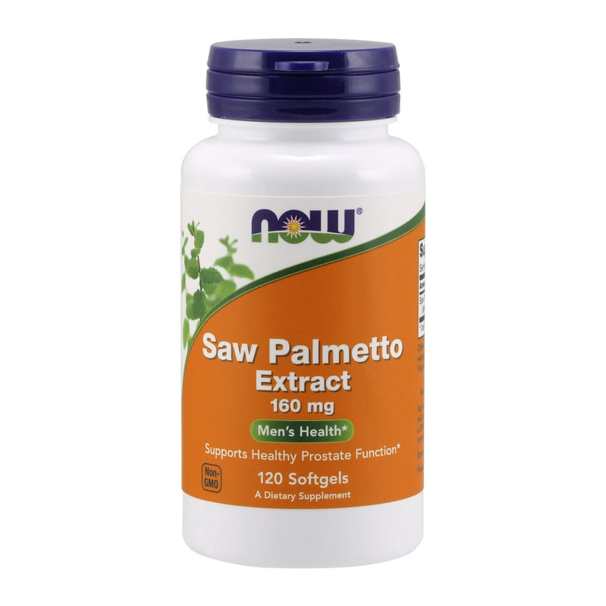 NOW Foods Saw Palmetto Extract, 160mg - 120 softgels