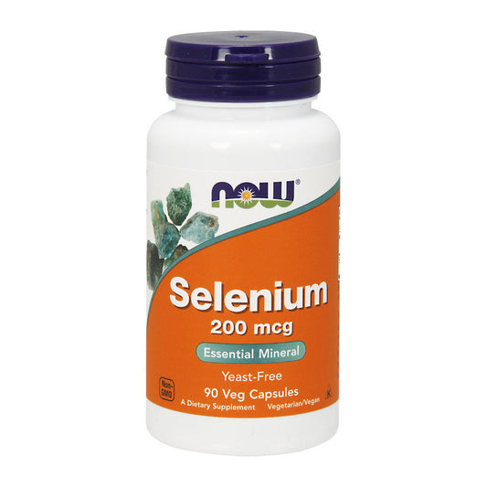 NOW Foods Selenium, 200mcg - 90 vcaps