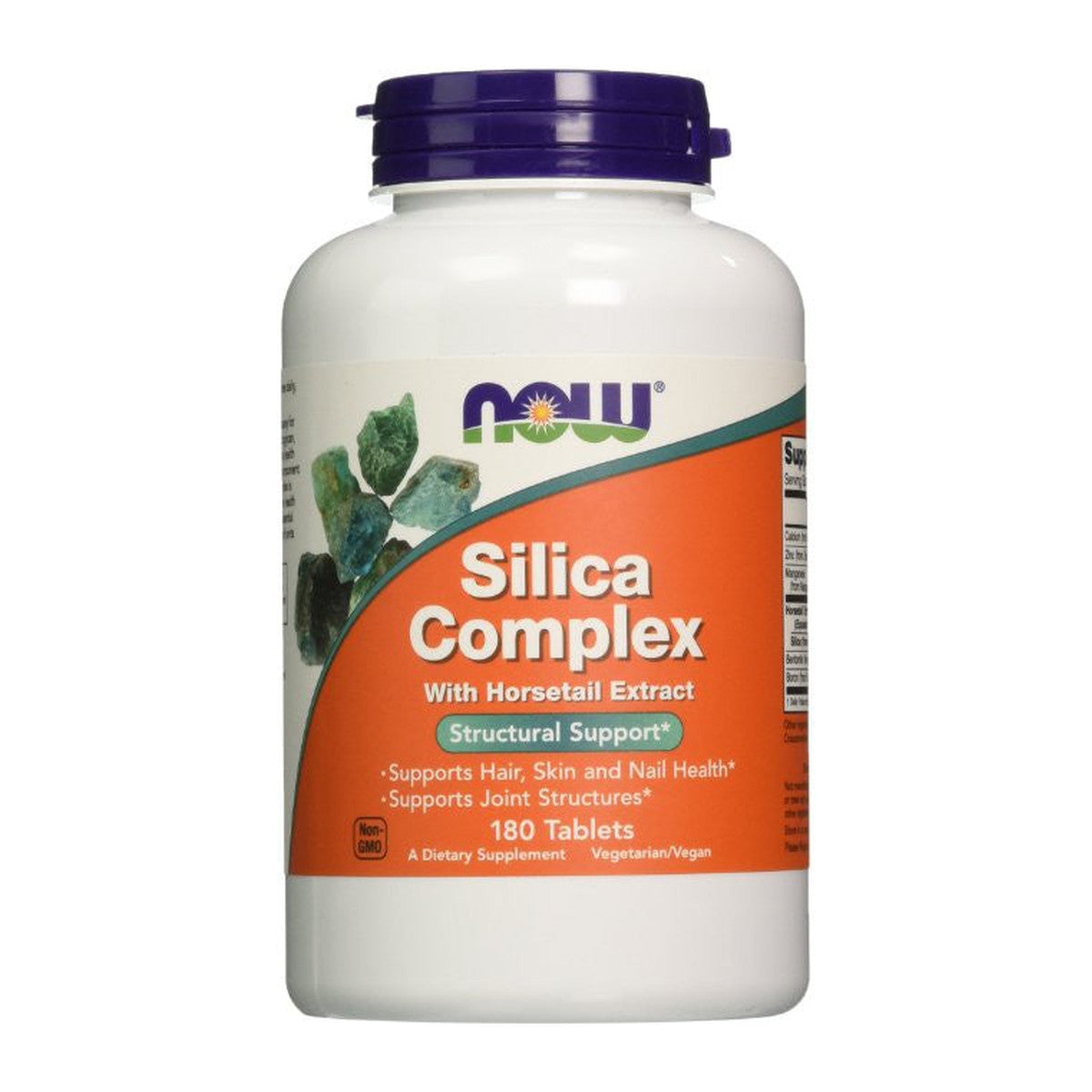 NOW Foods Silica Complex with Horsetail Extract - 180 tablets