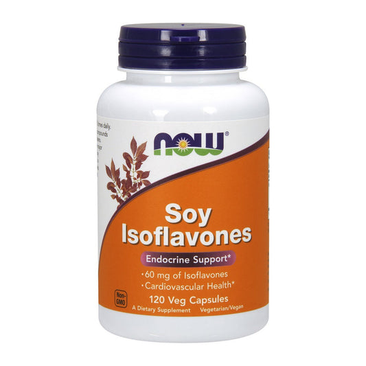 NOW Foods Soy Isoflavones - 120 vcaps