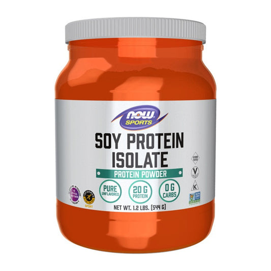 NOW Foods Soy Protein Isolate, Unflavored - 544g