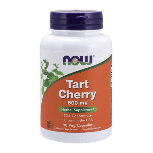 NOW Foods Tart Cherry, 500mg - 90 vcaps