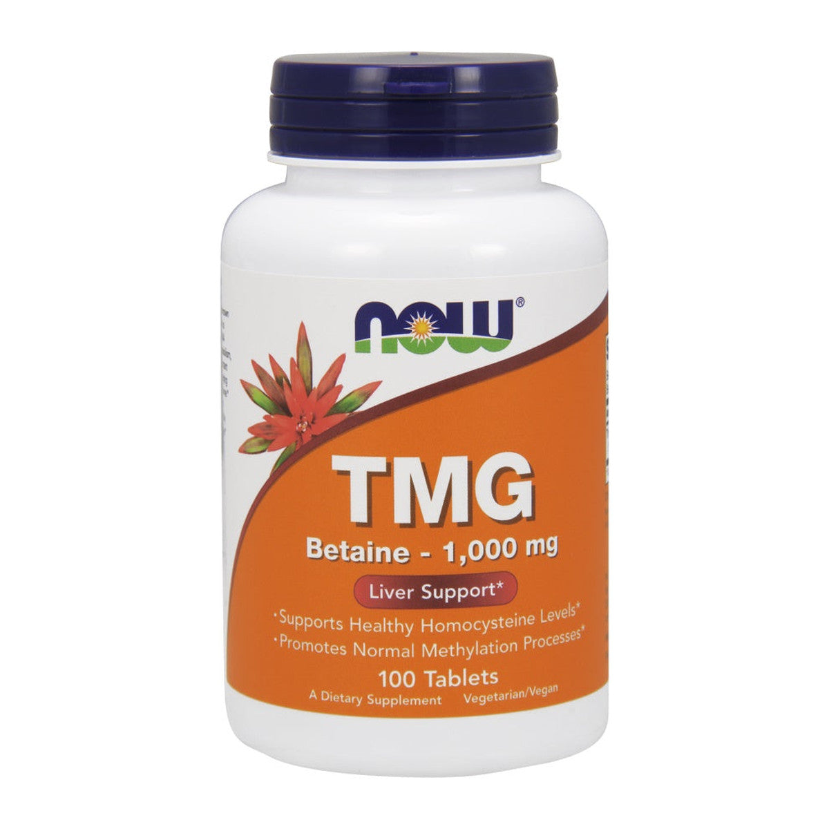 NOW Foods TMG (Trimethylglycine), 1000mg - 100 tabs