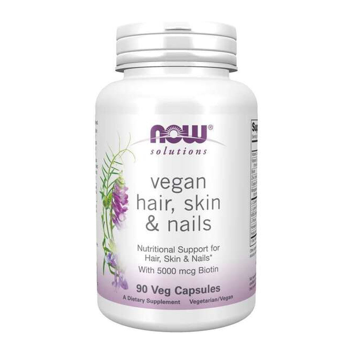 NOW Foods Vegan Hair, Skin & Nails - 90 vcaps