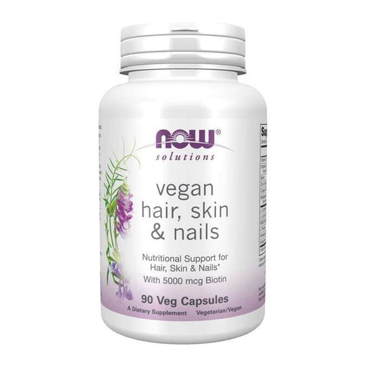 NOW Foods Vegan Hair, Skin & Nails - 90 vcaps