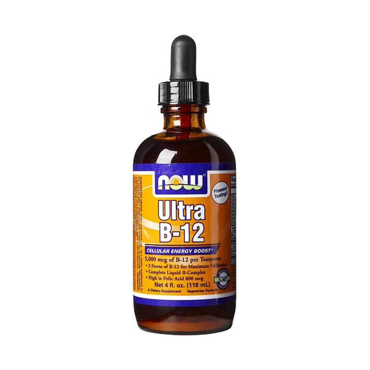 NOW Foods Vitamin B-12 Ultra, Liquid - 118 ml.