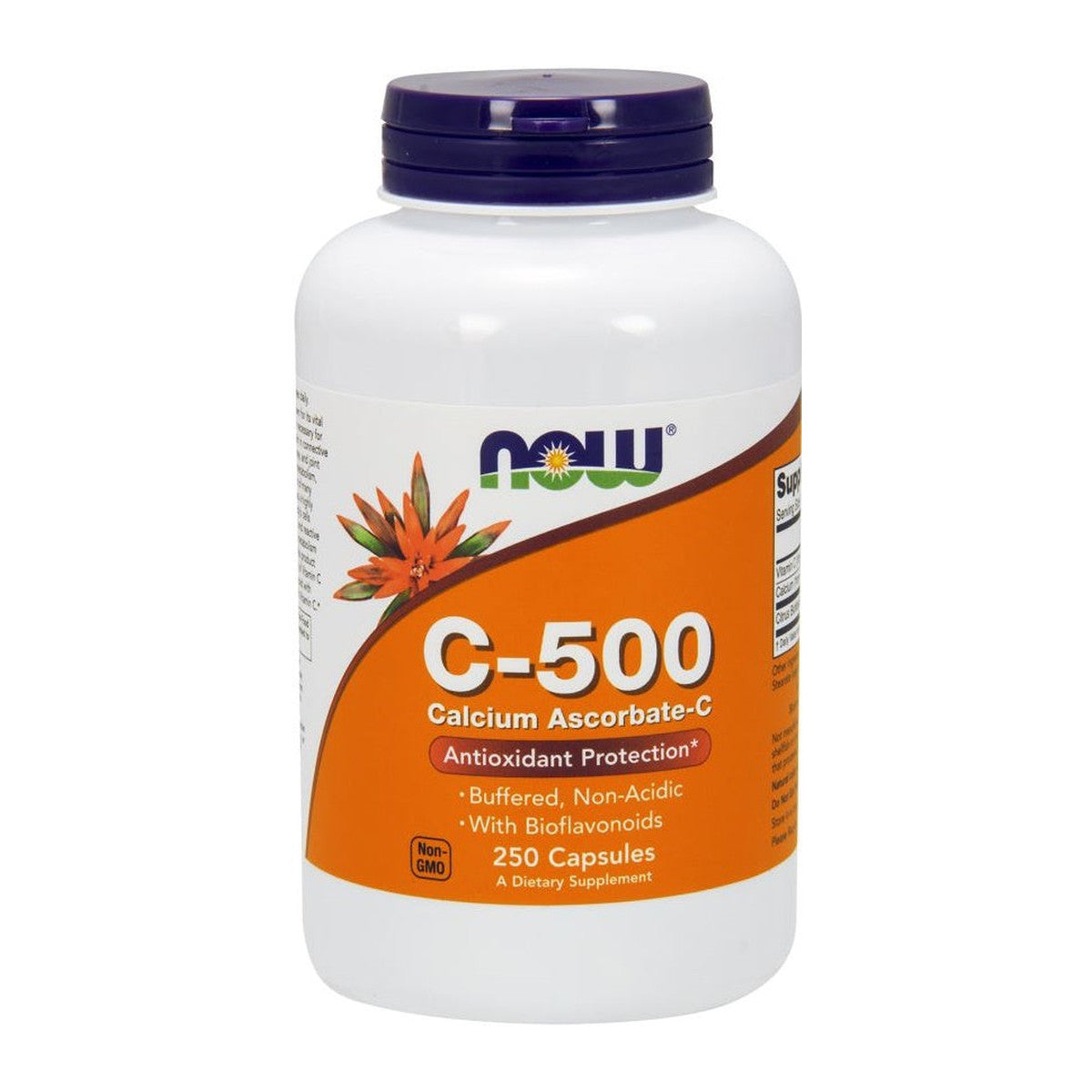NOW Foods Vitamin C-500 Calcium Ascorbate-C - 250 caps