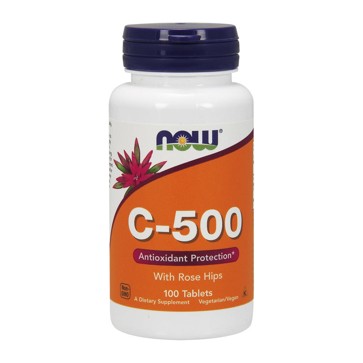 NOW Foods Vitamin C-500 with Rose Hips - 100 tablets