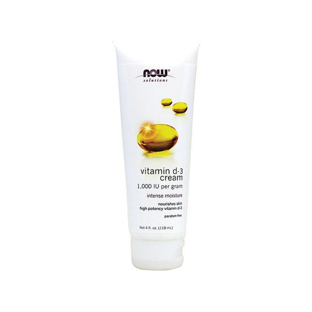 NOW Foods Vitamin D-3 Cream - 118 ml.