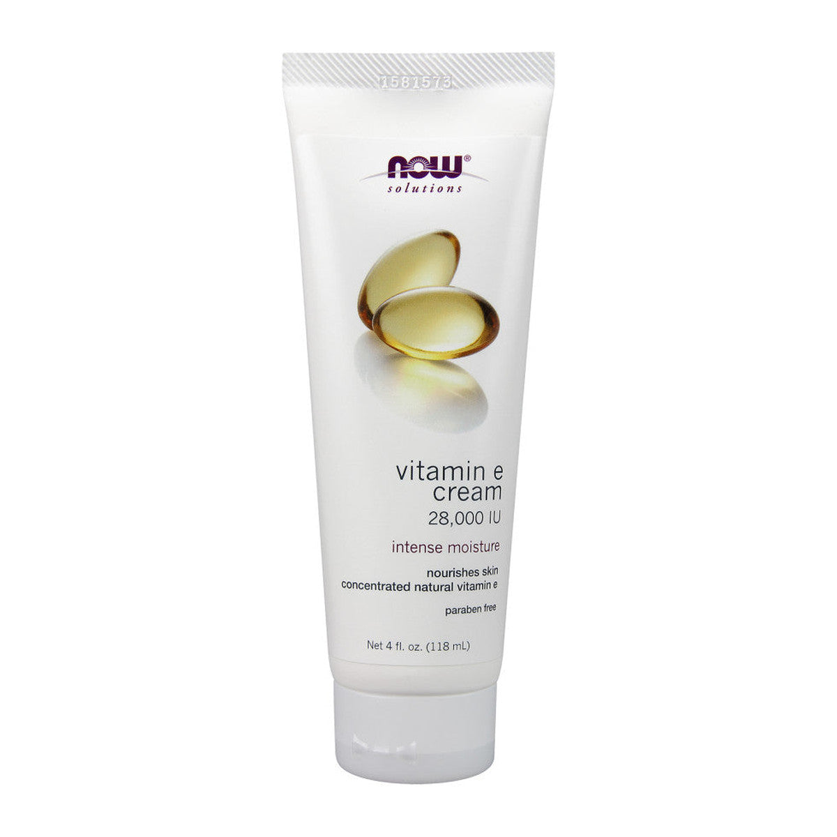 NOW Foods Vitamin E Cream - 118 ml.
