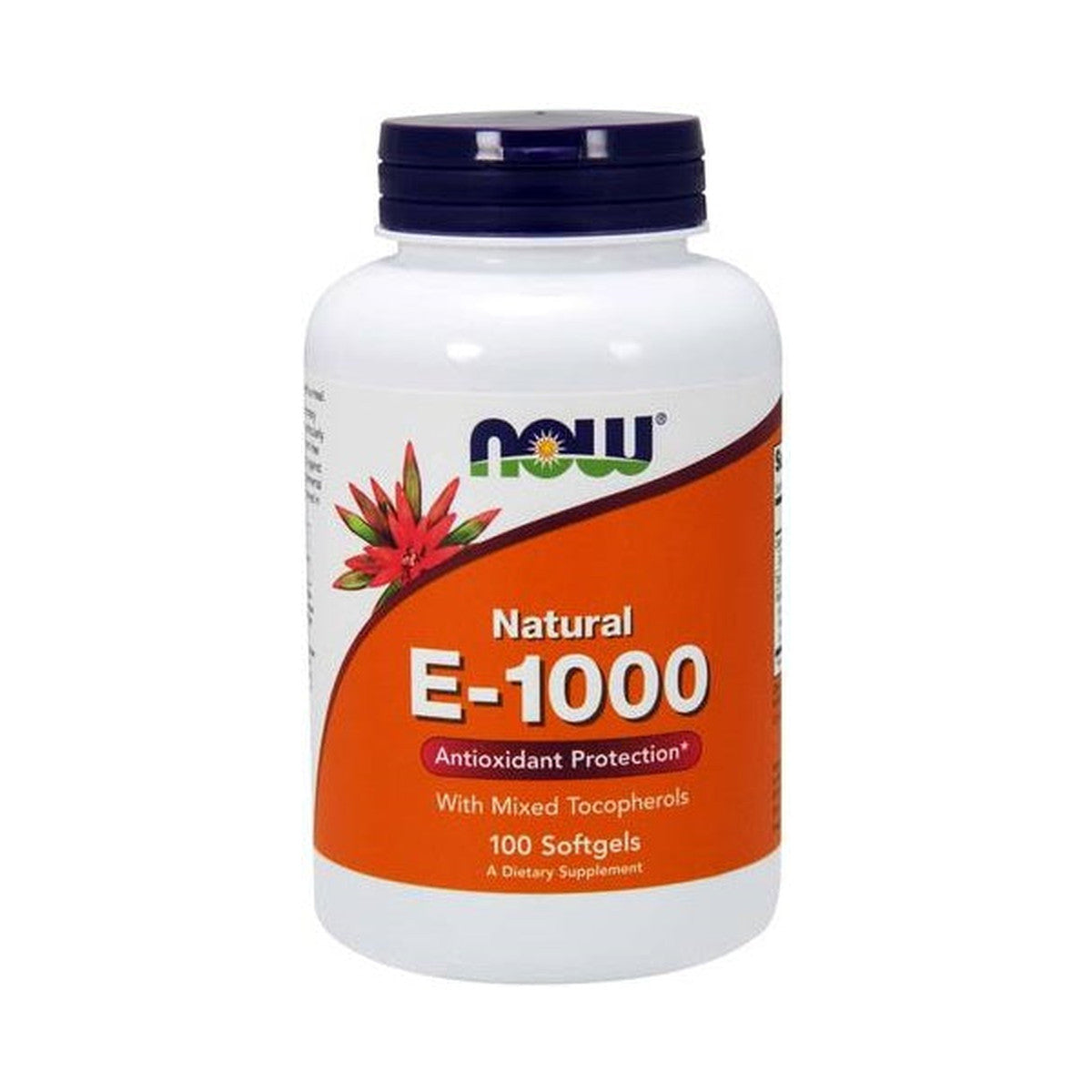 NOW Foods Vitamin E-1000 - Natural (Mixed Tocopherols) - 100 softg
