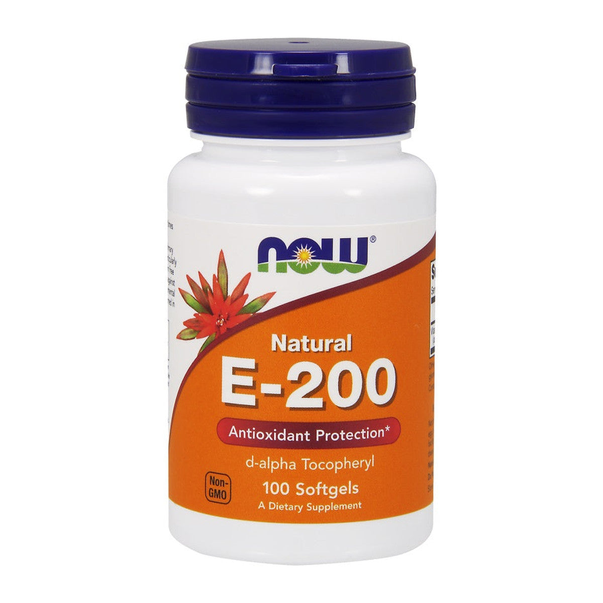 NOW Foods Vitamin E-200, Natural - 100 softgels