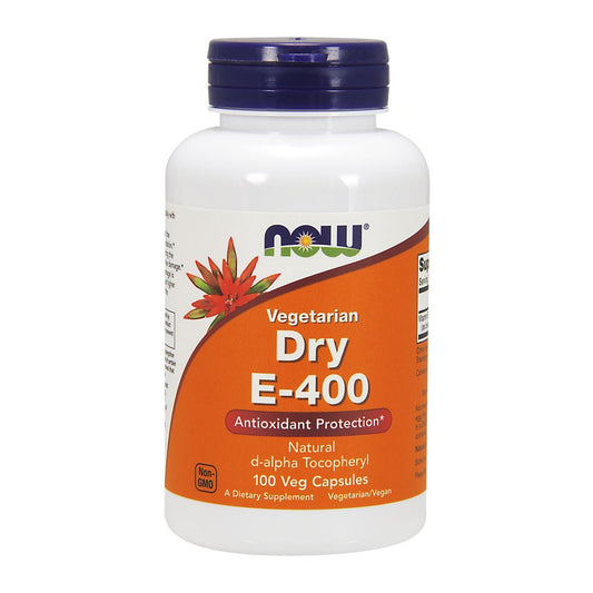 NOW Foods Vitamin E-400 Dry, Vegetarian - 100 vcaps