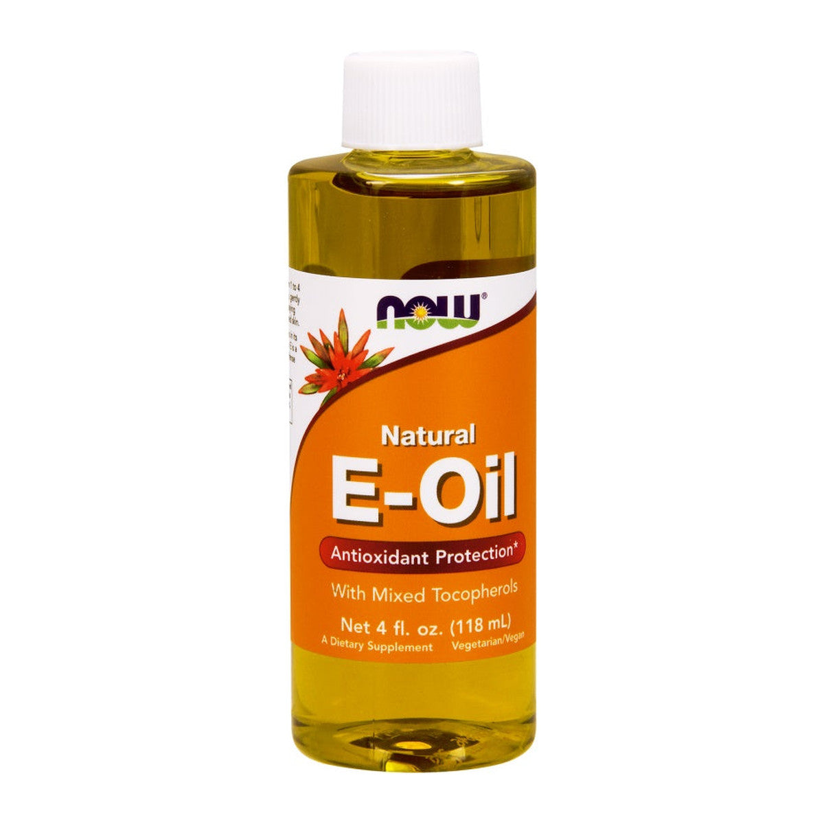 NOW Foods Vitamin E Natural Liquid - 118 ml.