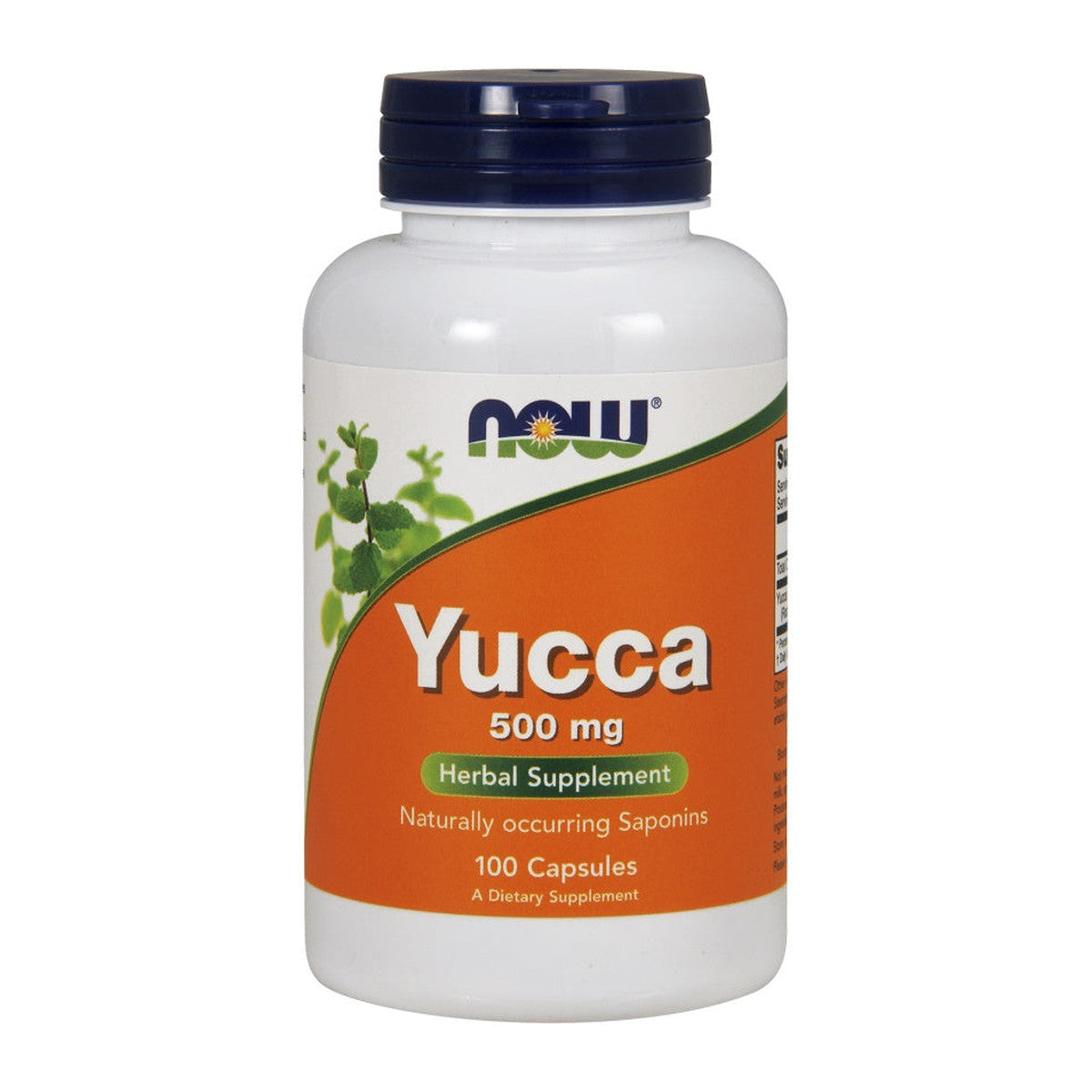NOW Foods Yucca, 500mg - 100 capsules