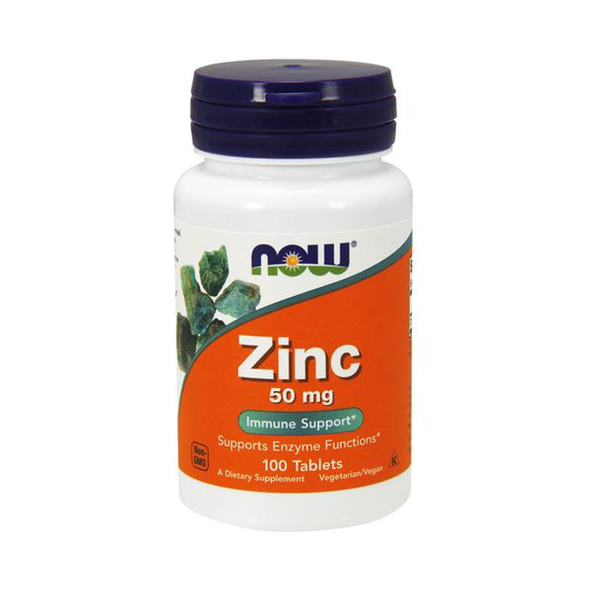 NOW Foods Zinc, 50mg - 100 tabs