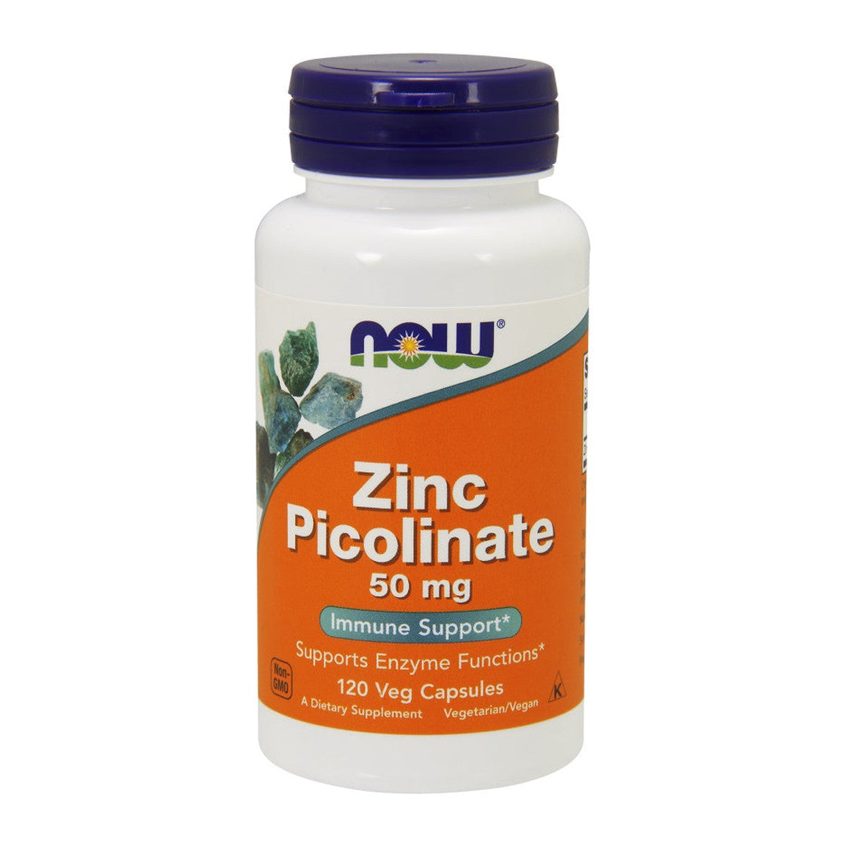 NOW Foods Zinc Picolinate, 50mg - 120 vcaps